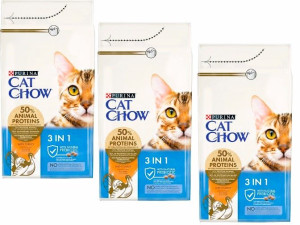 Sucha karma dla kota Cat Chow Adult Indyk 3x 1.5kg