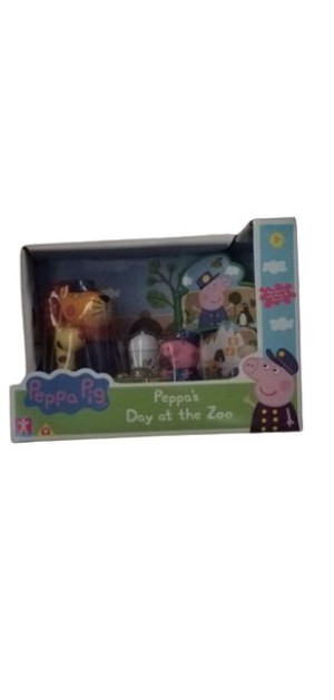 Świnka Peppa: Zest. ZOO 3 Fig.+Akcesoria