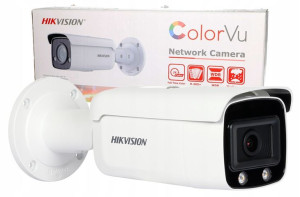 Kamera Ip Ds-2cd2t47g2-l 4mpx Colorvu Hikvision
