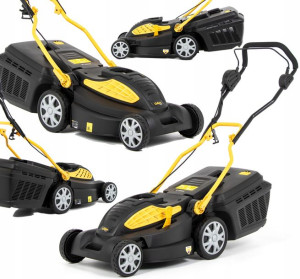 Kosiarka Elektryczna 42cm 1800w Z Koszem 50l Lider