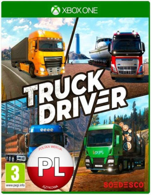 Truck Driver | Gra PS4 (Kompatybilna z PS5) PL [SYMULATOR CIĘŻARÓWKI]
