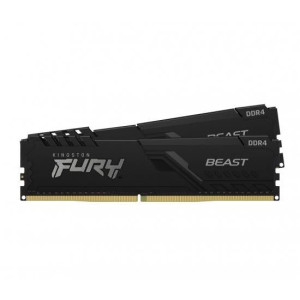 KINGSTON 8GB 3200MHz DDR4 CL16 DIMM Kit of 2 FURY Beast Black