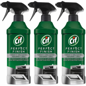 Cif Perfect Finish Piekarnik Grill Spray 3x 435ml
