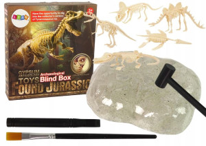 Archeologiczne Wykopaliska Szkielet Dinozaura