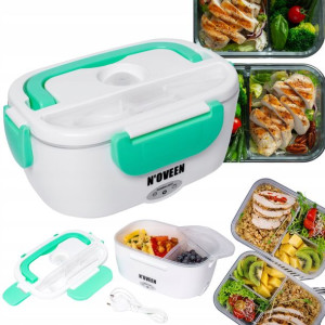 Elektryczny Lunch Box Termos Obiadowy Podgrzewacz