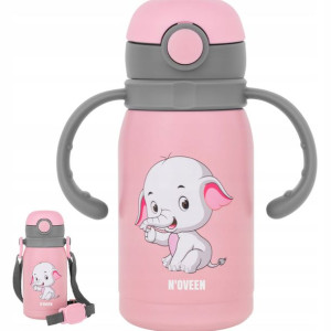 Bidon NOVEEN TB566 Pink Solid 300 ml