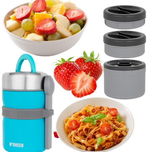 Termos obiadowy NOVEEN TB963 Blue 2000 ml