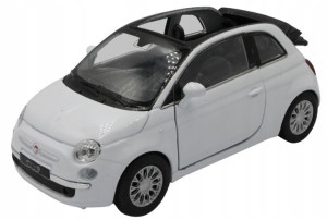 Model Metalowy Welly Auto 2010 Fiat 500c 1:34