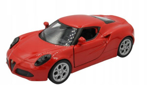 Model Metalowy Welly Auto Alfa Romeo 4c 1:34