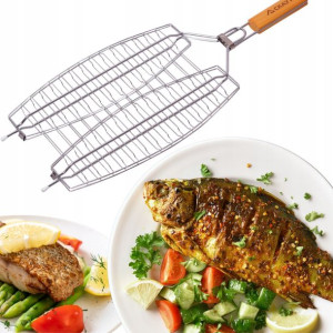 Ruszt Do Grillowania Ryb Mięsa Steków Grill