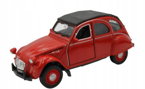 Metalowe Auto Samochód Metalowe Welly Citroen 2cv