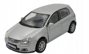 Metalowe Auto Samochód Metal Welly Vw Golf V