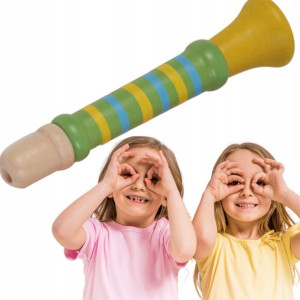 Flet Drewniany Instrument Muzyczny Dla Dzieci