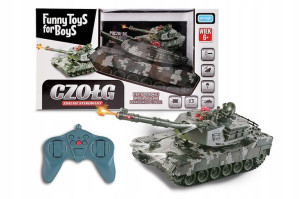 Mega Czołg Zdalnie Sterowany Rc Led Dźwięk 360*