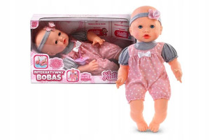 Lalka Natalia Bobas Mimiczny Ze Smoczkiem Mówi Śpi