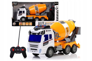 Auto Ciężarowe Zdalnie Sterowane Betoniarka Rc Led
