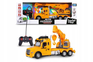 Auto Zdalnie Sterowane Dźwig Budowlane Rc Led Duże