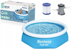 Basen Rozporowy 244x61 Akcesoria Bestway 57450