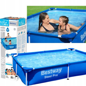 Basen Stelażowy 221x150 Zaślepki Bestway 56401