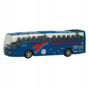AUTODROM AUTOBUS metal św/dźw. W PUDEŁKU