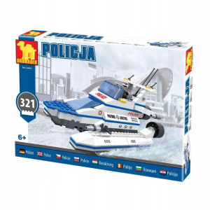 Klocki Policja-łódź Patrolowa-