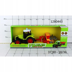 Traktor(dźwięki) Z Przyczepą W Pudełku