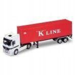 Welly Truck Z Przycz.1:32 M.benzk.line