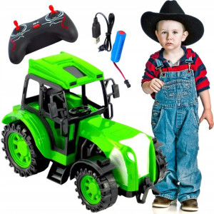 Traktor Zdalnie Sterowany Ciągnik Farma Aku Pilot