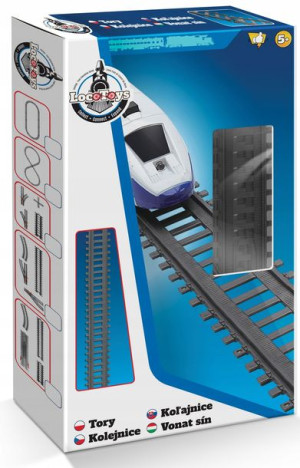 LocoToys STWÓRZ WŁASNĄ KOLEJKĘ I BUDUJ - tory
