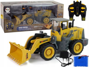 Ogromna Koparka Ładowarka R/C LED Zdalnie Sterowan