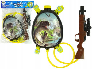 Mega Pistolet Plecak Na Wodę Dinozaur Magazynek