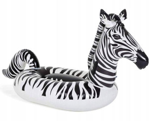 Dmuchany Materac Zebra LED 254 x 142 cm Bestway 41