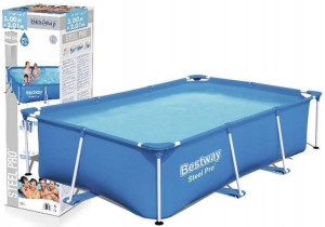 Basen Ogrodowy Stelażowy 259 x 170 x 61cm Bestway