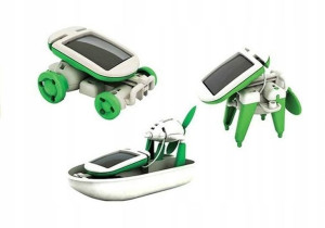 Duży Zestaw Edukacyjny Robot Solarny Maszyna Energ