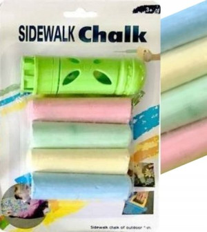 Kreda Chodnikowa Szkolna Kolorowa Bezpyłowa Kolory
