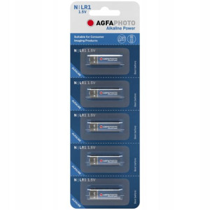 5x Bateria Alarmowa Agfaphoto Lr1 1.5v Alkaliczna