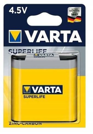 Bateria Płaska VARTA Superlife 3R12 4.5V ZN/CA 1sz