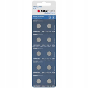 10x Bateria Guzikowa Agfaphoto Ag12 Lr43 1.5v Alk