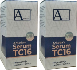 SERUM ARKADA TC16 kolagenowe skóra paznokcie 2szt