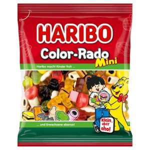 Żelki owocowe HARIBO Mini Color Rado 175 g