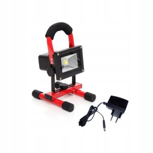 Halogen Akumulatorowy Lampa Warsztatowa 20w Zimna