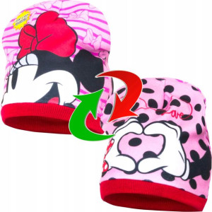 Czapka zimowa dla dzieci Myszka MINNIE r. 52