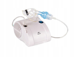 Cichy Inhalator Nebulizator Tłokowy Medyczny Maski