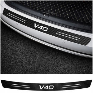 Naklejka Folia Ochronna Zderzak Volvo V40