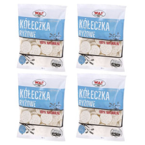 Pakiet 4szt. WAF Kółeczka ryżowe 60g