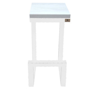 hoker SOLIDNY 1 loft metalowy stołek taboret Młotkowany KUTY