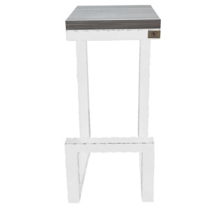 hoker SOLIDNY 1 loft metalowy stołek taboret Młotkowany KUTY