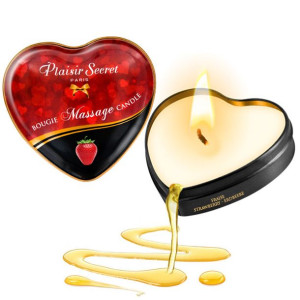 Świeca do masażu, zapach truskawek Massage Candle STRAWBERRY