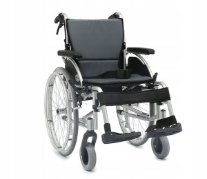 Wózek inwalidzki aluminiowy ERGONOMIC DO 130 KG
