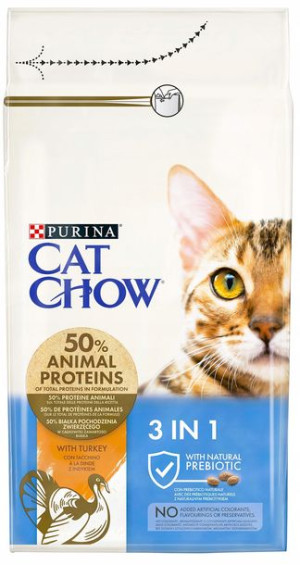 Sucha karma dla kota Cat Chow Adult Indyk 1.5 kg